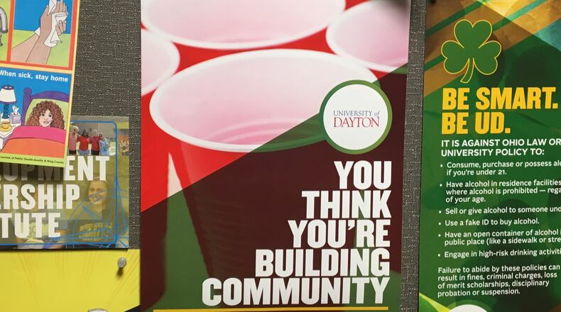 University of Dayton officials emailed students on Monday warning them about their behavior as St. Patrick’s Day and the NCAA basketball tournament approach in the coming weeks.