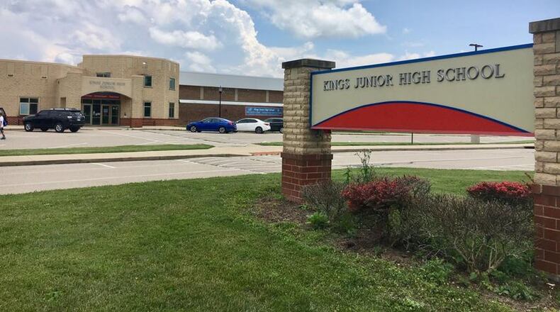 Kings Schools in southern Warren County has long been one of the top academic performing districts in the region, but officials there said Kings needs a new and larger junior high school, as well as expansions and renovations to some of its other schools. Voters will see a $90 million bond issue on the Nov. 5 ballot, which if approved will pay for the school facility projects. (Photo By Michael D. Clark/Journal-News)