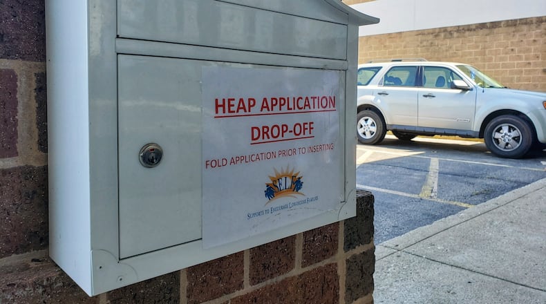 Butler County residents can pick up and drop off utility assistance packets at the two local offices for Supports to Encourage Low-income Families (SELF), this one on South Erie Highway in Hamilton or 9th Avenue in Middletown. NICK GRAHAM/STAFF