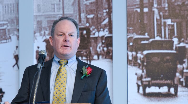 Middletown Mayor Larry Mulligan will give the 2017 State of the City Address at 5 p.m. today, Dec. 12, in the Council Chambers of the Middletown City Building, 1 Donham Plaza. NICK GRAHAM/2015