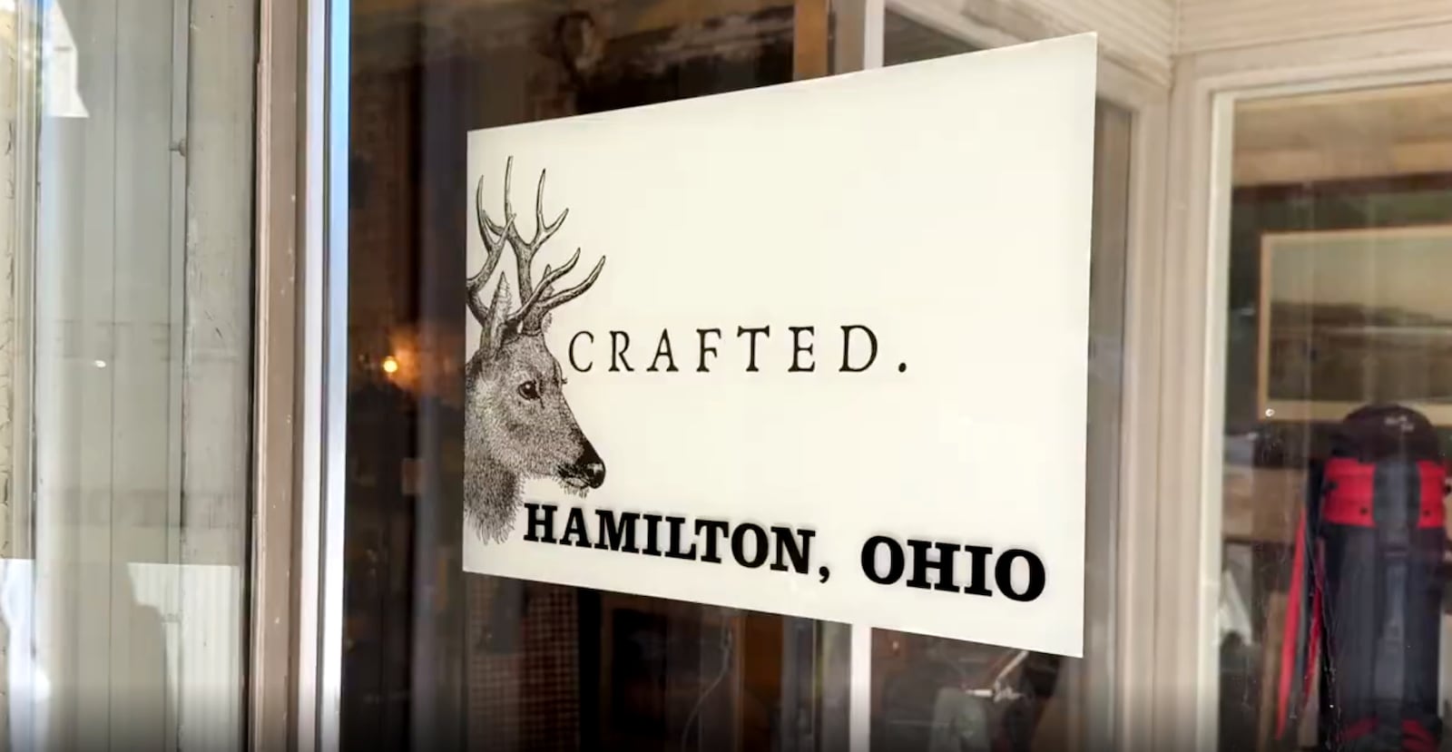 Crafted, 9 N. Third St., is a pop-up men's boutique store in downtown Hamilton that opened the weekend of Operation Pumpkin. Dave and Sara Vallandingham plan to keep the store open through the winter holidays. Sara Vallandingham owns Sara's House, at the corner of High STreet and North Third Street and is adjacent to Crafted. PROVIDED/TVHAMILTON