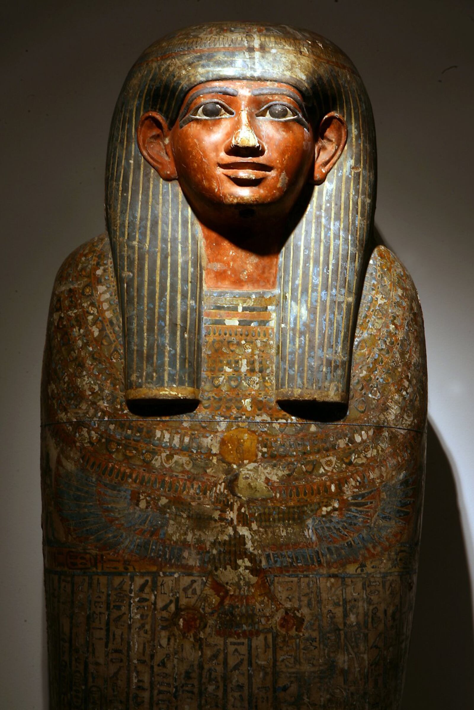 Pyramid Hill’s indoor museum is filled with ancient sculptures. CONTRIBUTED