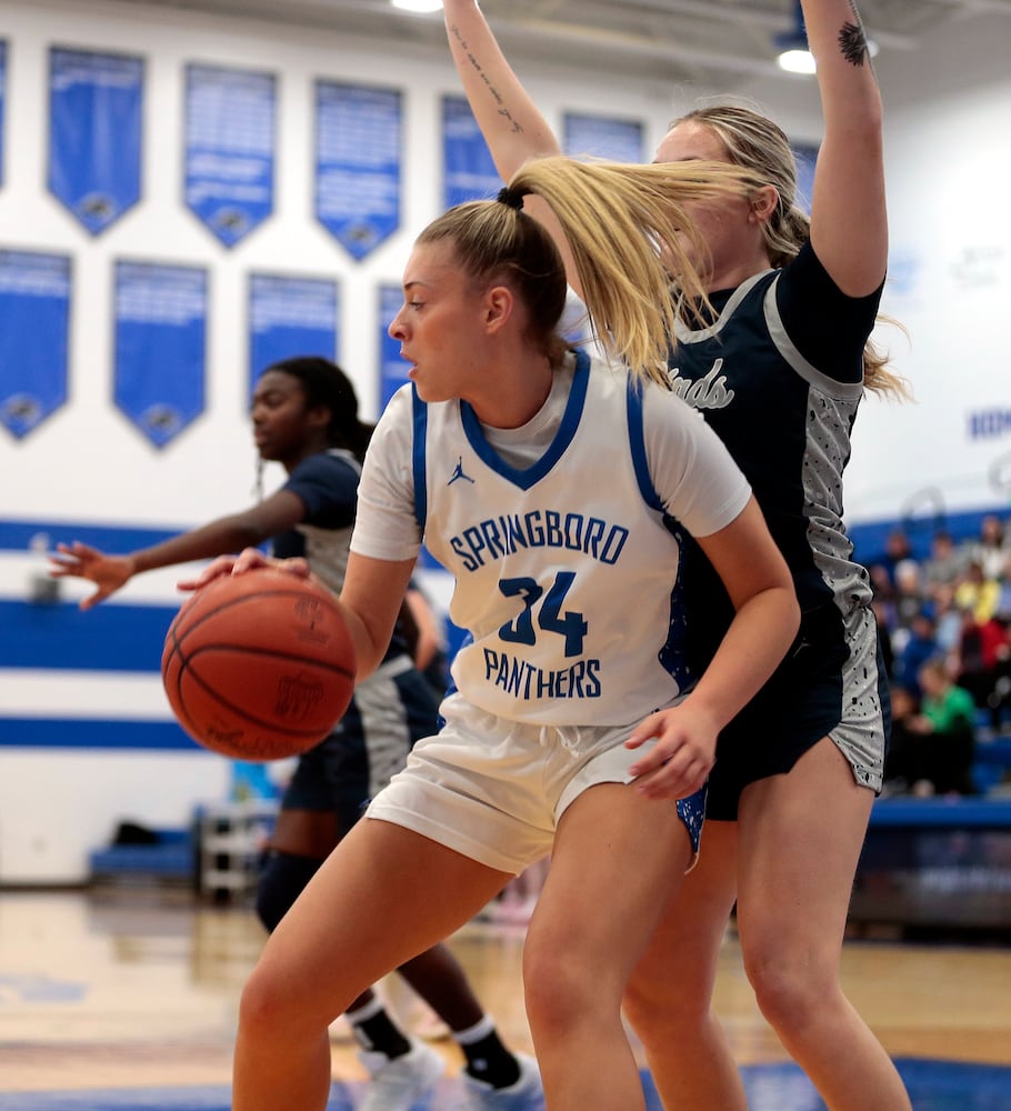 Fairmont Springboro basketball