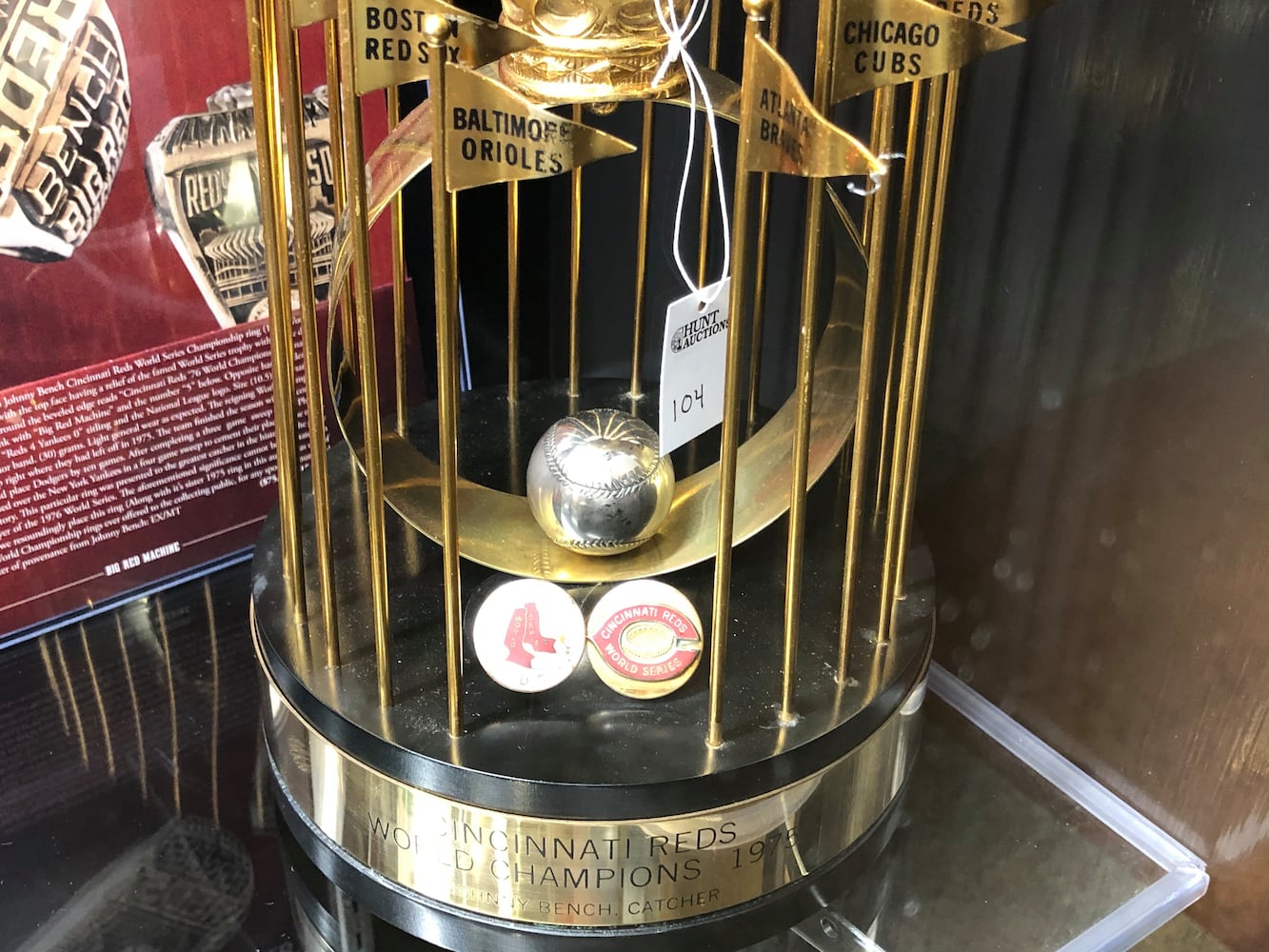 Johnny Bench auction