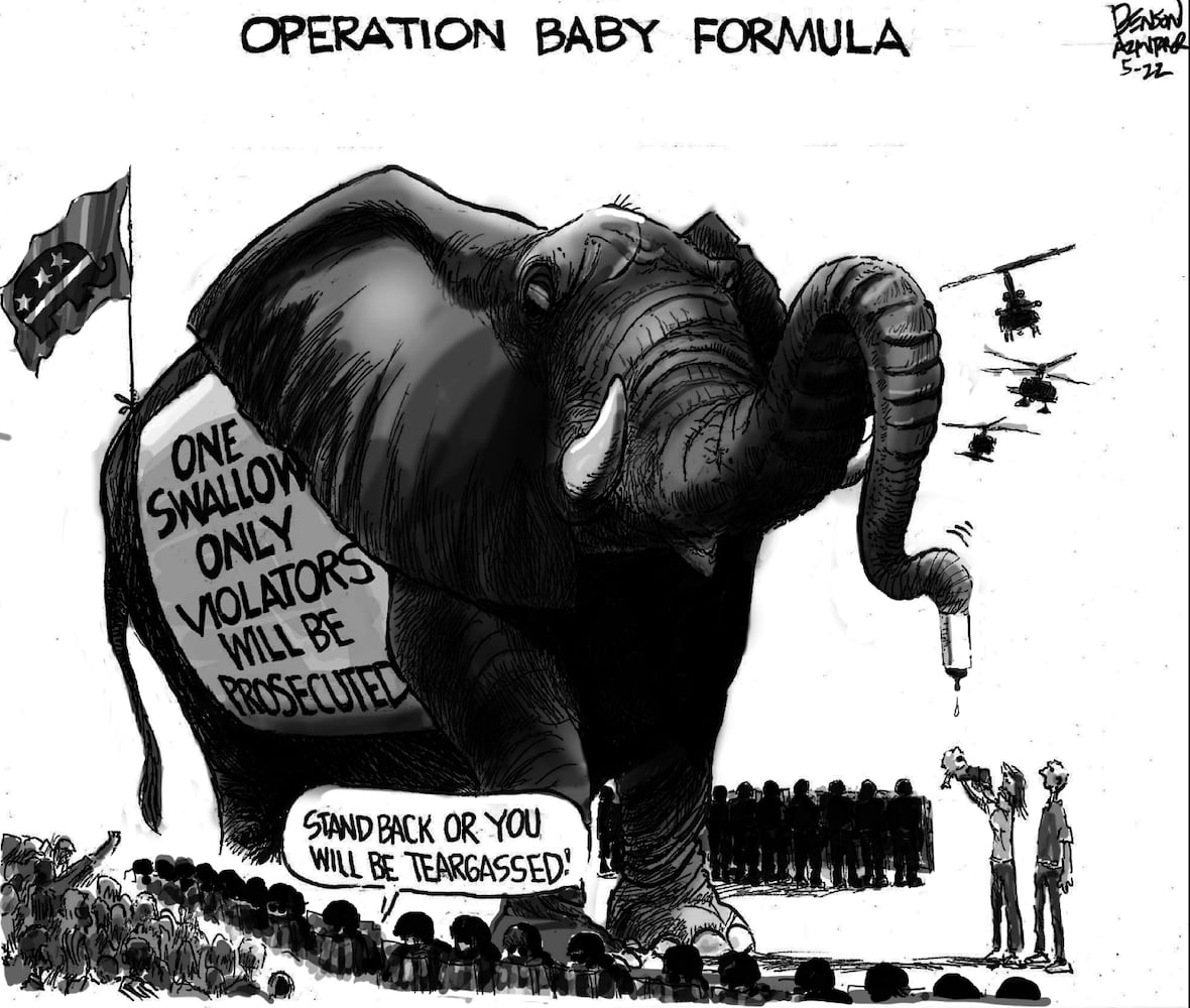 WEEK IN CARTOONS: Buffalo shooting, baby formula shortage and more