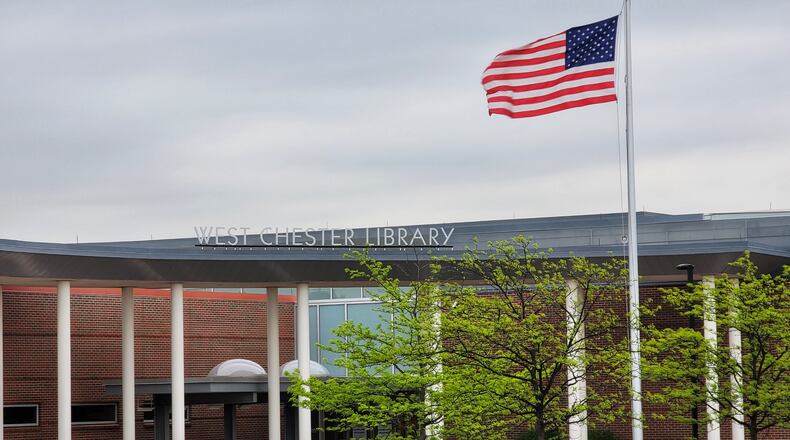 The West Chester Twp. trustees are mulling building an addition on the MidPointe Library branch to include community gathering space. The township used $14 million in TIF funds to build the library in 2009.