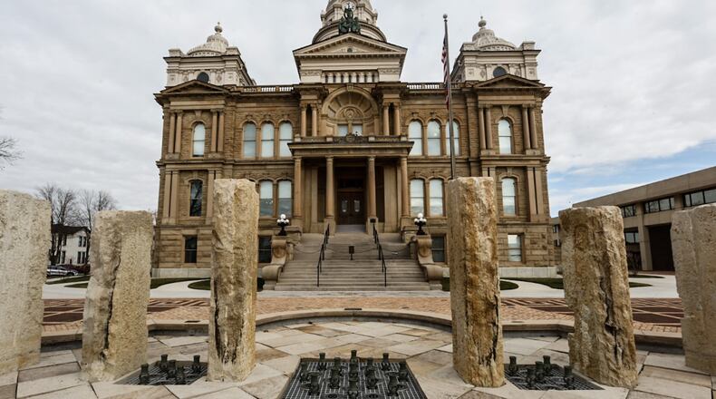 Miami County Courthouse. JIM NOELKER/STAFF
