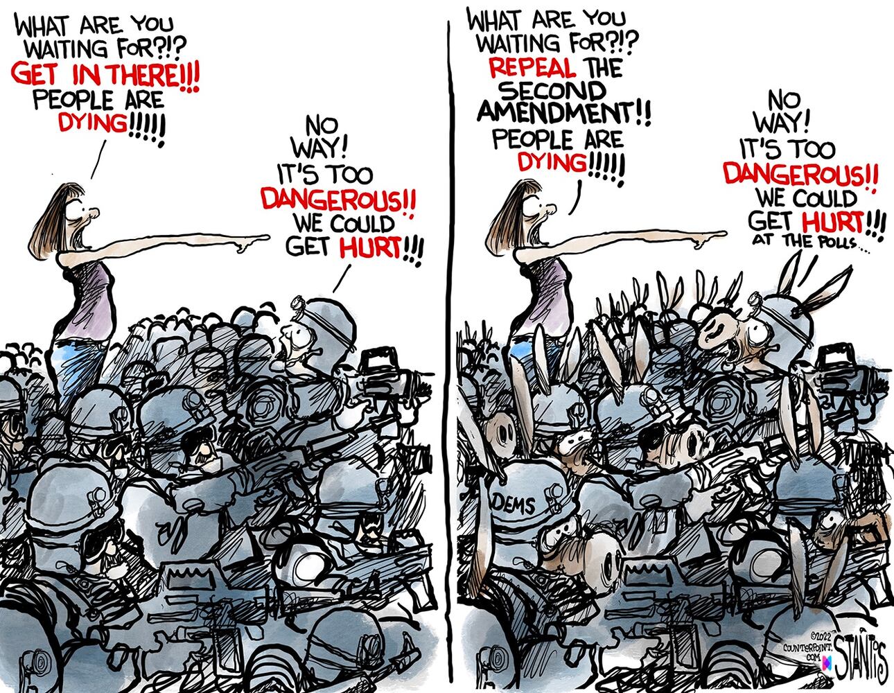 WEEK IN CARTOONS: Gun laws, inflation and more
