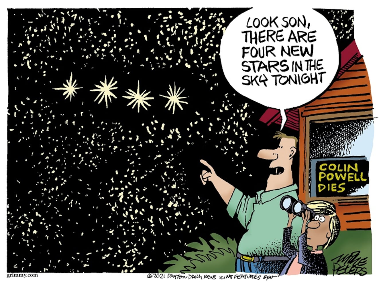 WEEK IN CARTOONS: Gen. Colin Powell, supply chain woes and more