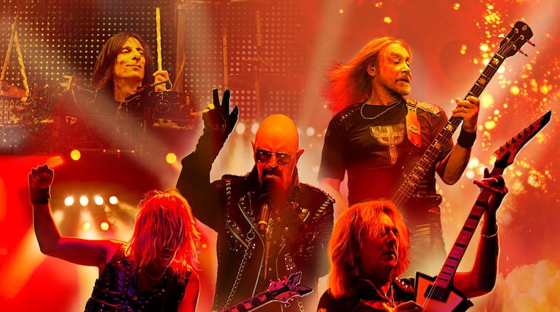 Judas Priest will co-headline with Deep Purple at Riverbend on August 21. CONTRIBUTED