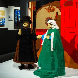Artist Nathan Sawaya used more than a million bricks for the exhibition, creating over 100 works of art. Photo credit: Art of The Brick/Exhibition Hub/Fever