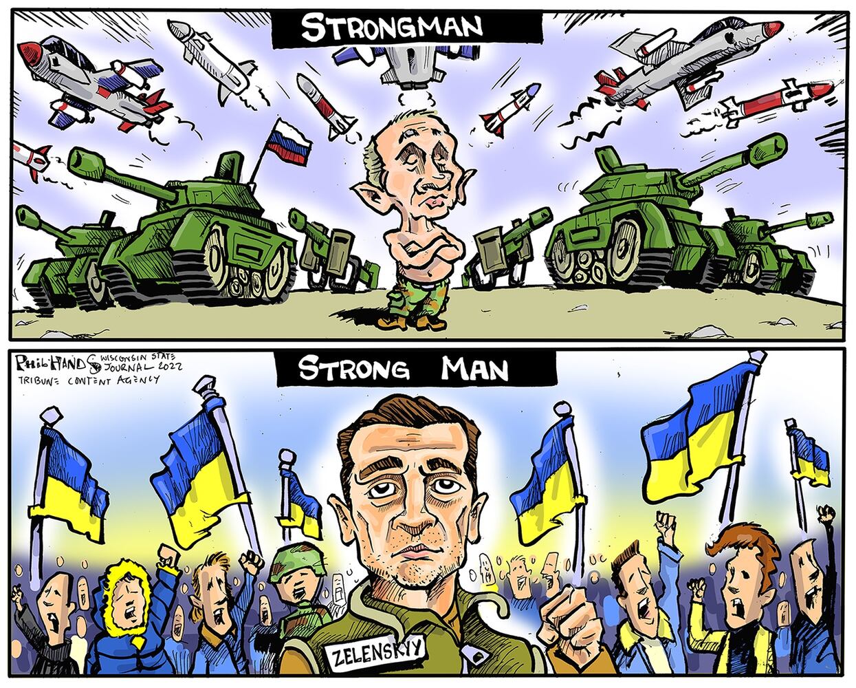 WEEK IN CARTOONS: Ukraine, Putin, baseball lockout and more