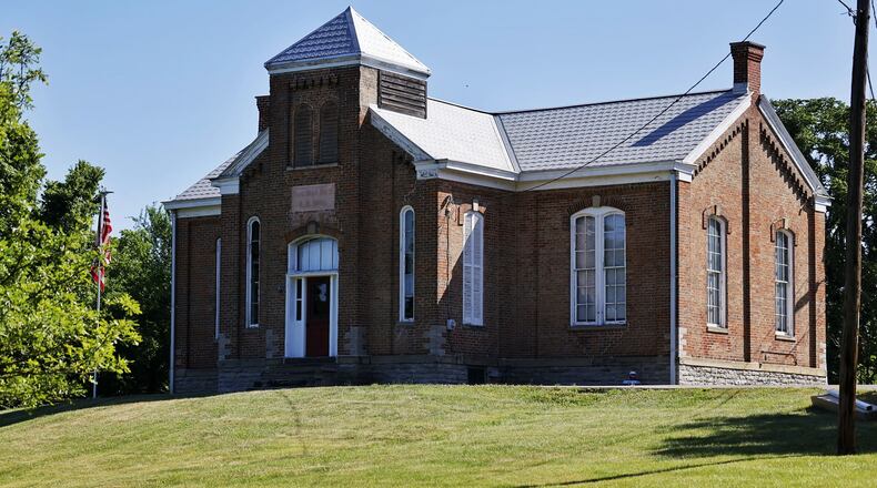 A two-room building built in 1900 on Station Road in West Chester is finding new life as West Chester Historical Society History Center. NICK GRAHAM/STAFF