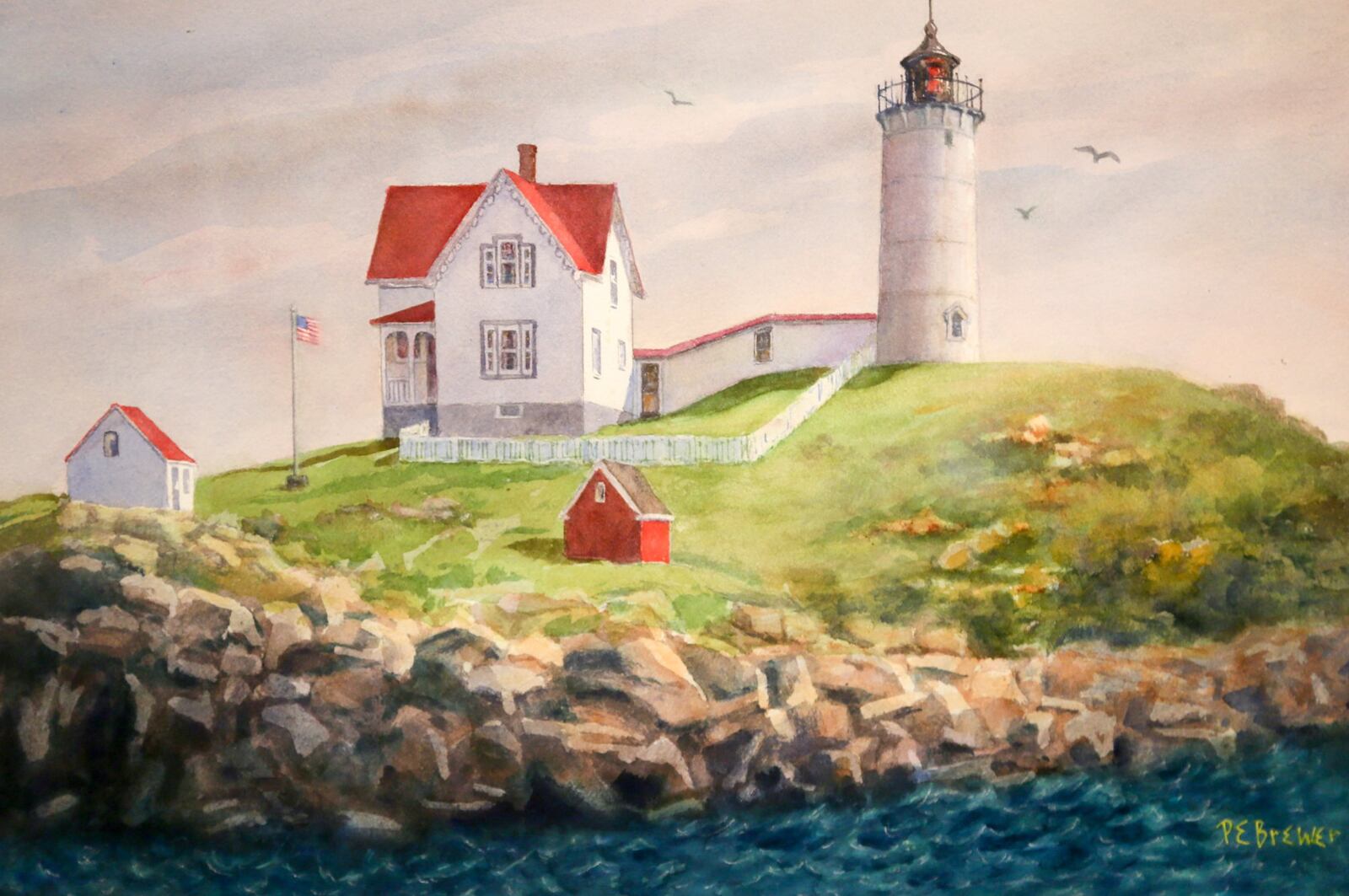 The work of the late artist Pat Brewer is now on display at the Middletown Arts Center. 