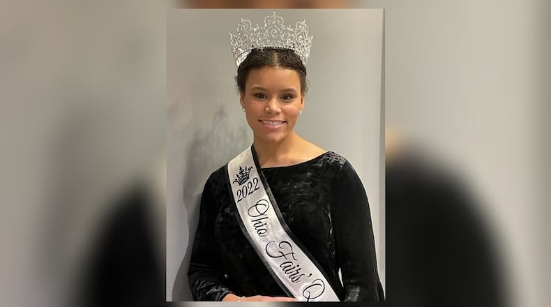 Maya Kidd of Butler County, was named the 2022 Ohio Fairs' Queen. CONTRIBUTED