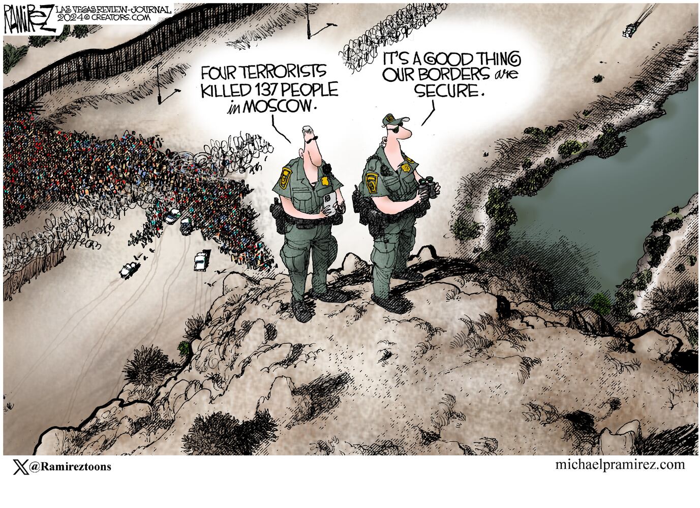 CARTOONS: Michael Ramirez, March 31, 2024
