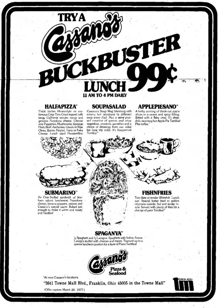 Towne Mall 1977 grand opening