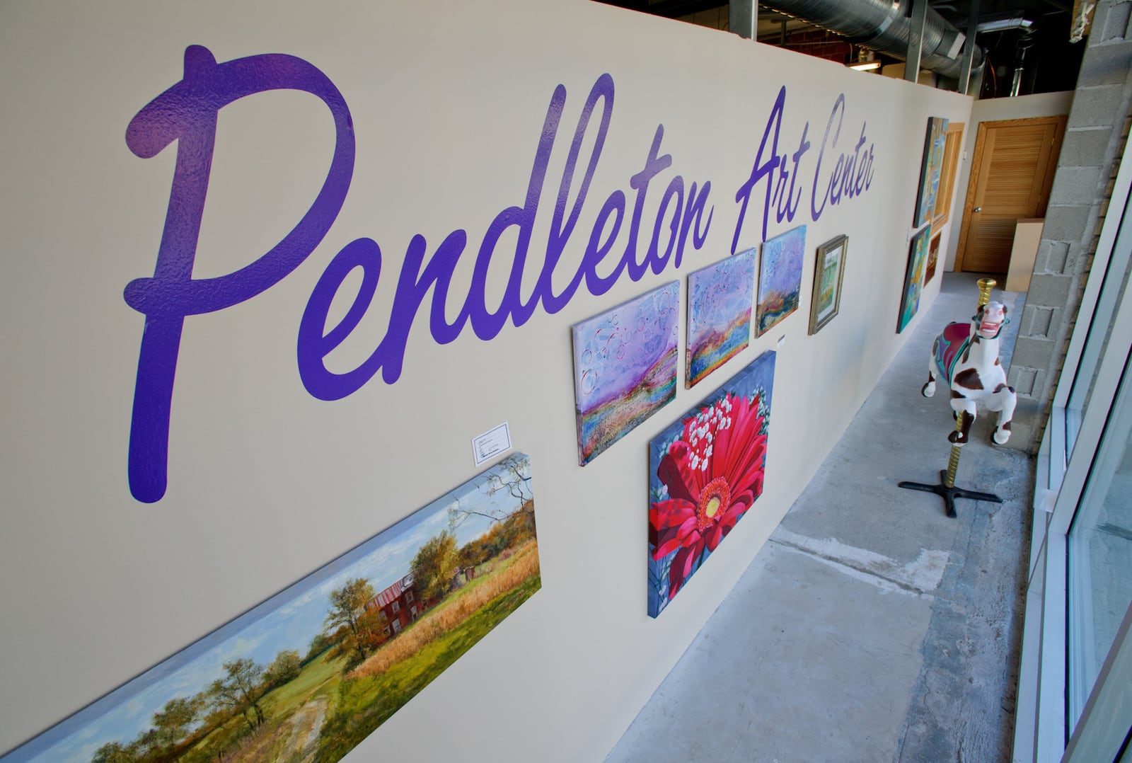 Pendleton Art Center in Middletown features artist spaces, a cafe and framing shop. NICK GRAHAM/STAFF
