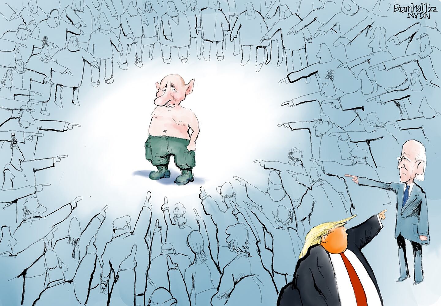 WEEK IN CARTOONS: Ukraine, Putin, baseball lockout and more