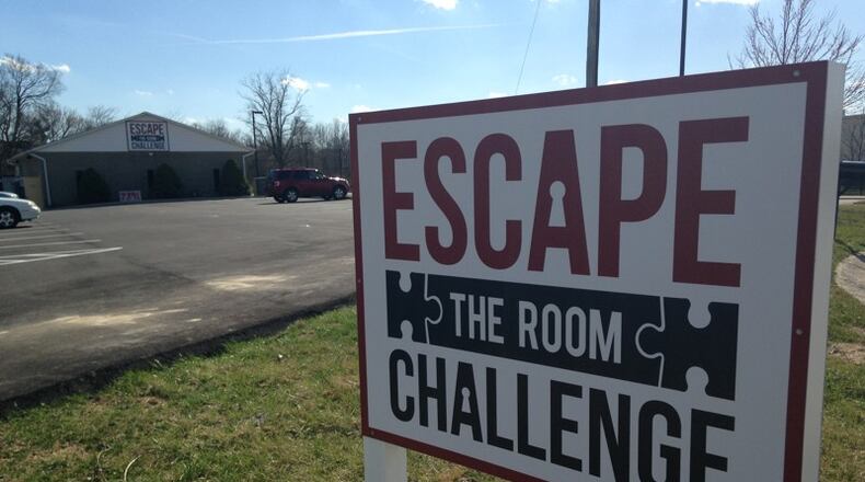 The new “Uncle Ernie’s Millions” launches Friday, Feb. 17, 2017, at Escape The Room Challenge in West Chester Twp. ERIC SCHWARTZBERG/STAFF