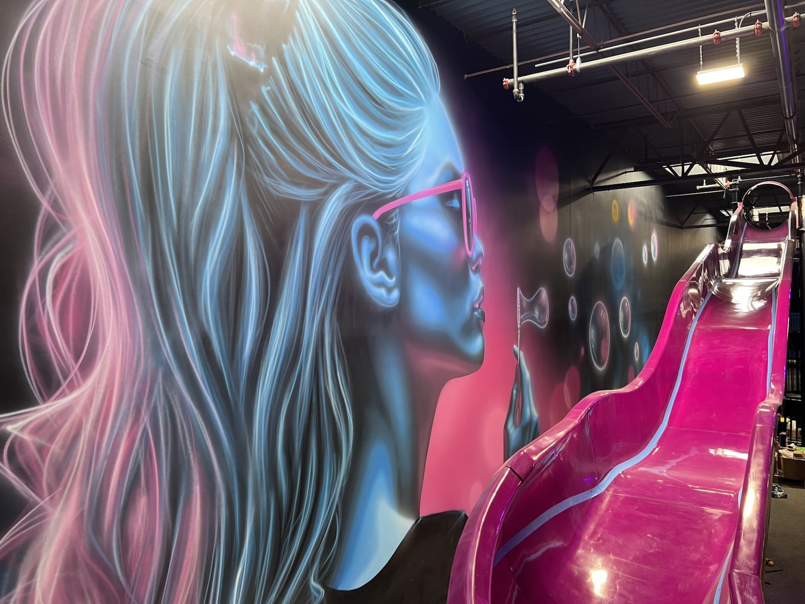 At the core of Slick City Action Park in Springdale is technology, which is used for the slides. Founder and CEO Bron Launsby and co-founder Gary Schmidt developed a slide technology that is similar to waterslide without the water. CONTRIBUTED