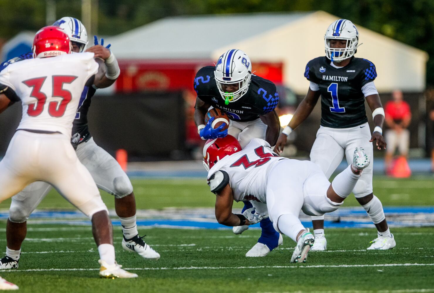 082820 Hamilton Football vs Princeton