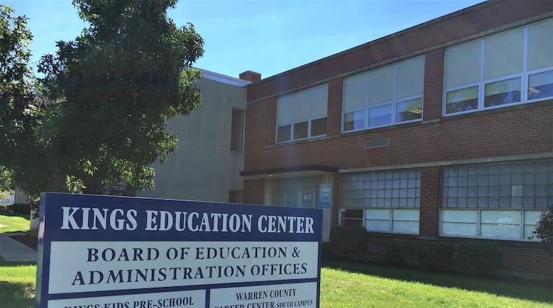 Residents in the Kings Schools district in southern Warren County will be among those locally deciding school tax issues on the November ballot. Officials with the growing Kings school system are echoing what some similar-sized Butler County districts are saying in criticizing the new state school funding as inadequate and a primary reason for seeking more local school tax support. (Photo By Michael D. Clark\Journal-News)