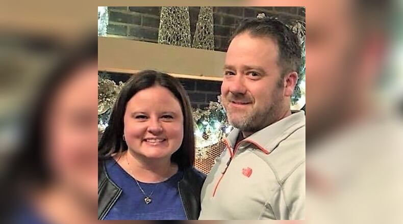 Joel and Melissa Engelhard, owners of LaRosa's on Oxford, are the 2022 couple of the year for their service to the local community. CONTRIBUTED