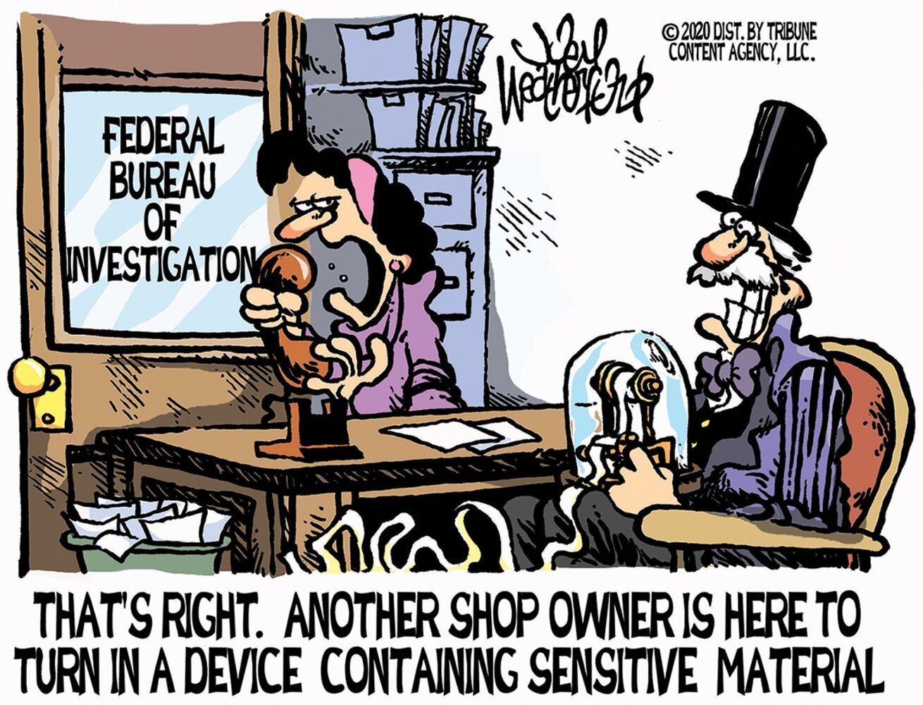 Week in cartoons: The final debate, Jeffrey Toobin and more