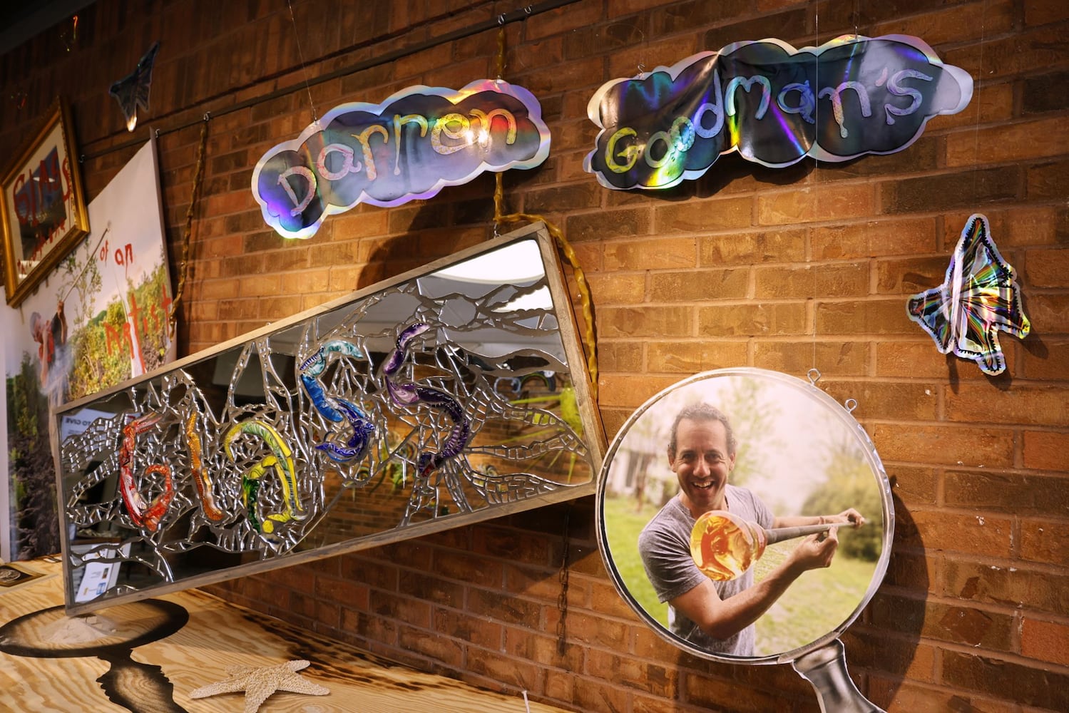 Darren Goodman Glass exhibit