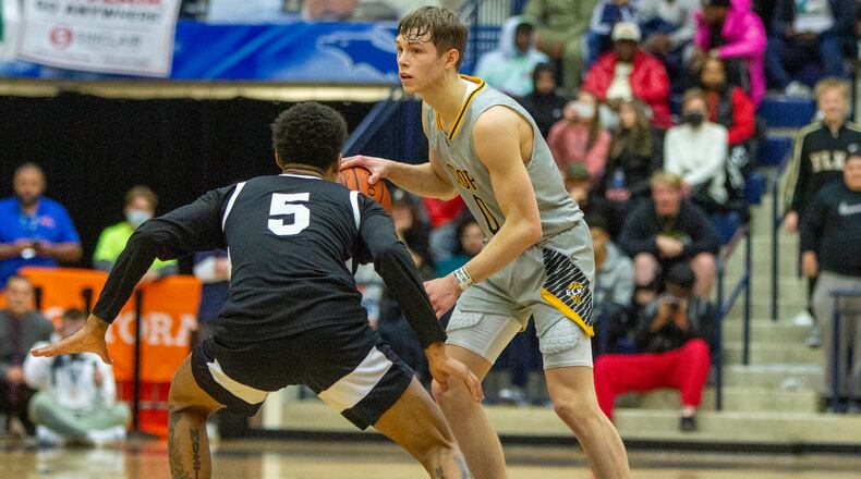 Centerville's Gabe Cupps is the Southwest Ohio District Division I Boys Basketball Player of the Year. Jeff GIlbert/CONTRIBUTED