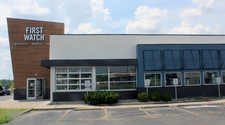 First Watch is moving into the closed Frisch’s restaurant on Princeton Road in Fairfield Twp. Renovations are underway with an anticipated September opening. SUE KIESEWETTER/CONTRIBUTED