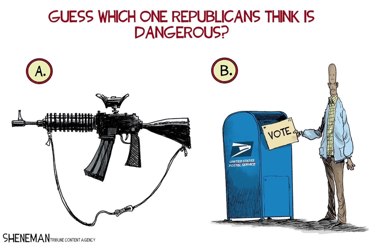 Week in cartoons: Biden press conference, Georgia voting rules and more