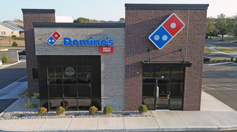 The Domino's that will be constructed in West Chester Twp.'s Union Centre Pavilion Shopping Center will be constructed by Dryden Builders Inc. It will look like this Domino's Dryden built in Lebanon. CONTRIBUTED