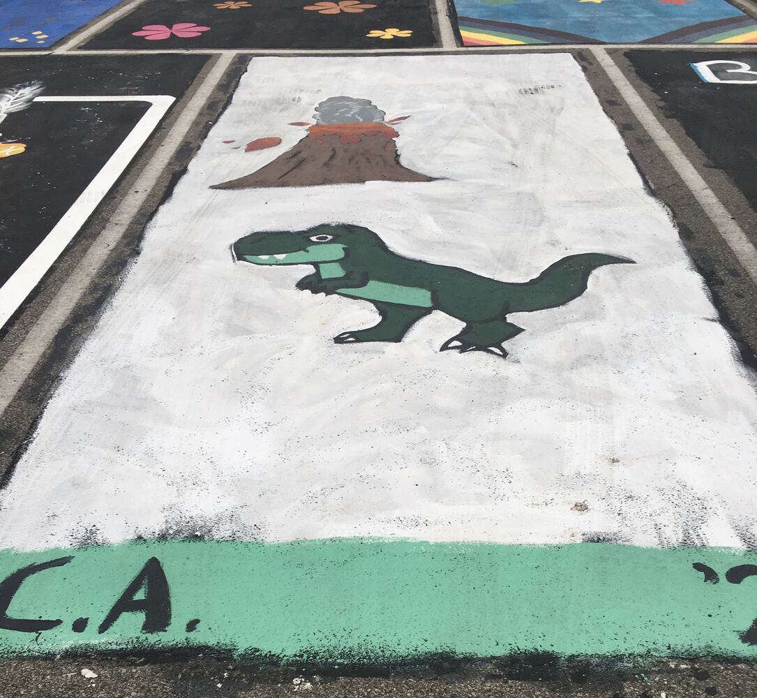 Fairfield High senior parking lot