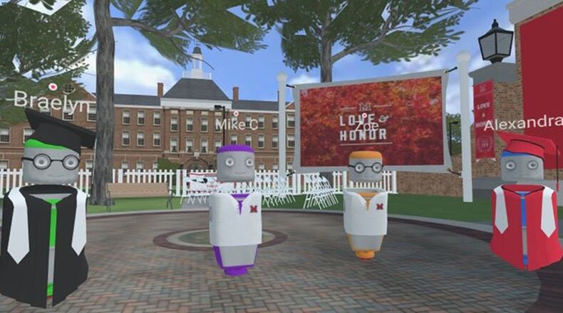 Miami University is planning virtual commencement ceremonies this weekend for the class of 2020. CONTRIBUTED/MIAMI UNIVERSITY