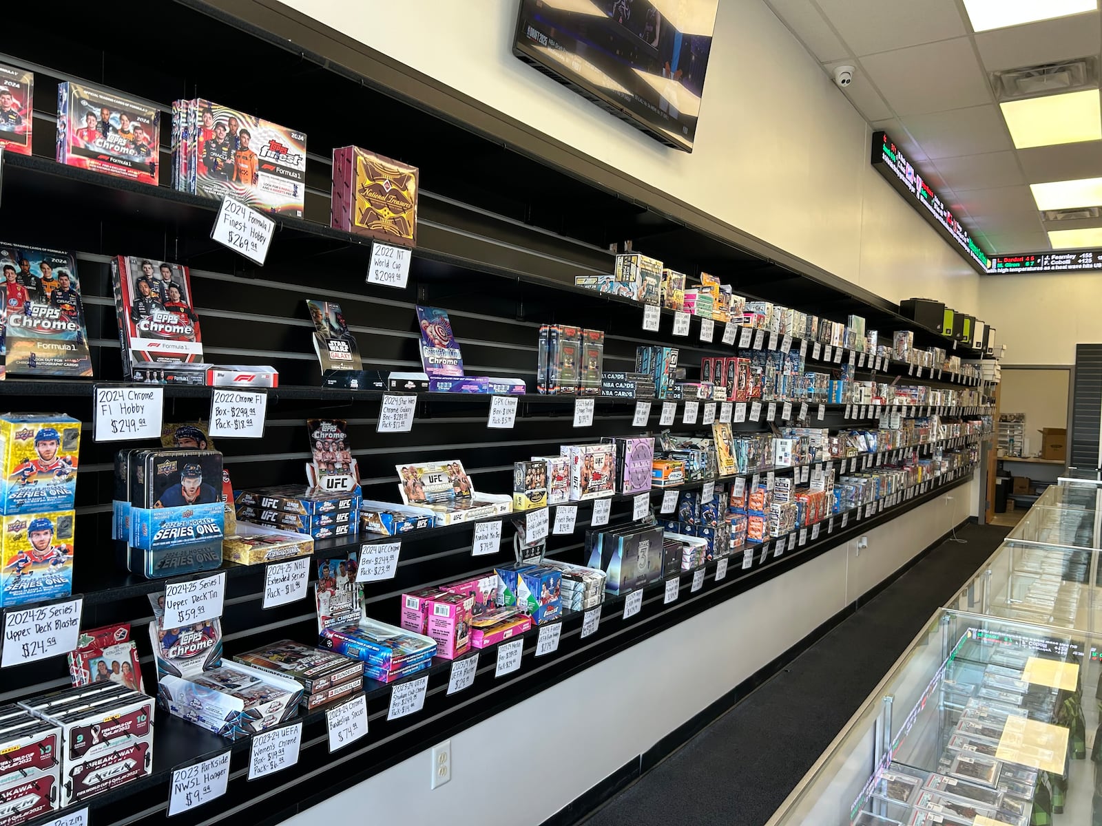Card Stocks in Monroe offers a wide range of baseball, football, basketball, entertainment and Pokemon cards. RICK McCRABB/CONTRIBUTOR
