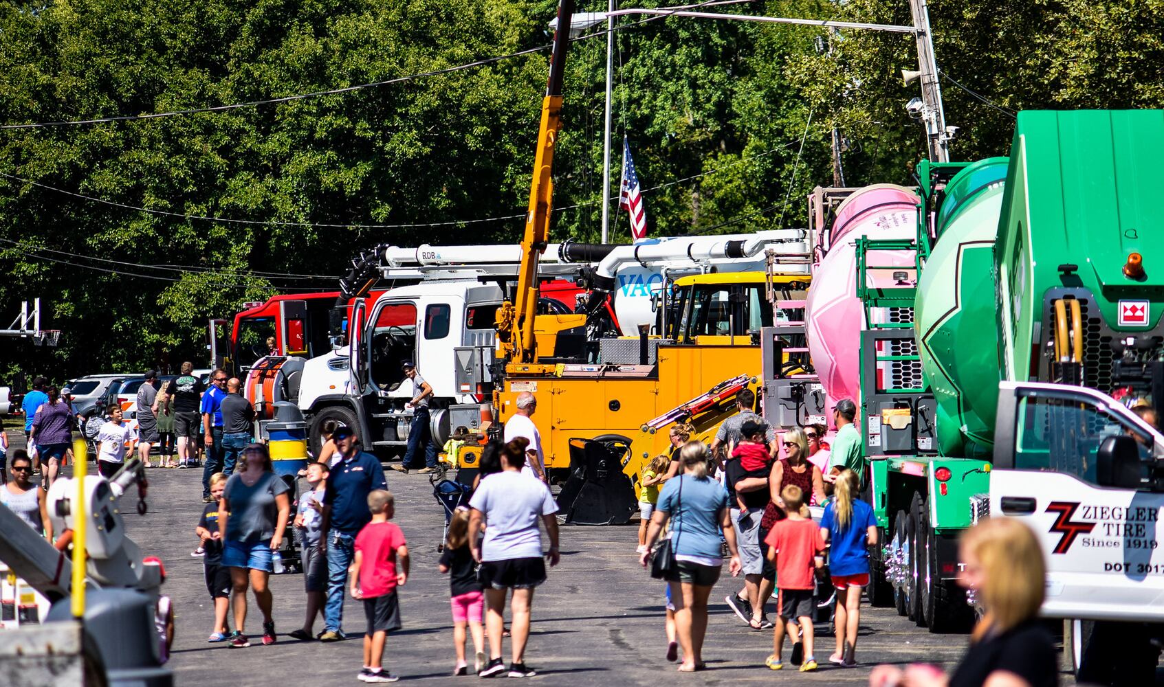 Hundreds attend Touch A Truck event in Monroe