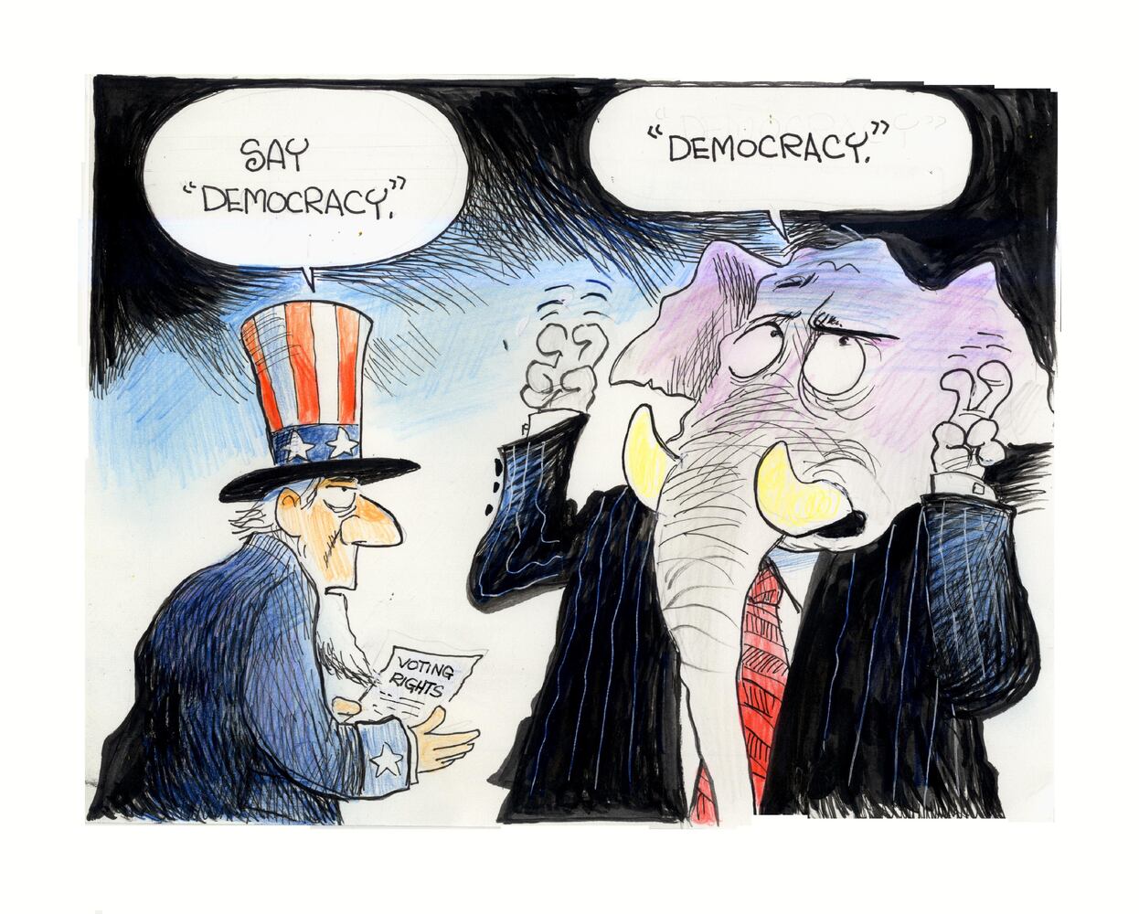 Week in cartoons: Jan. 6 commission, ransomware and more