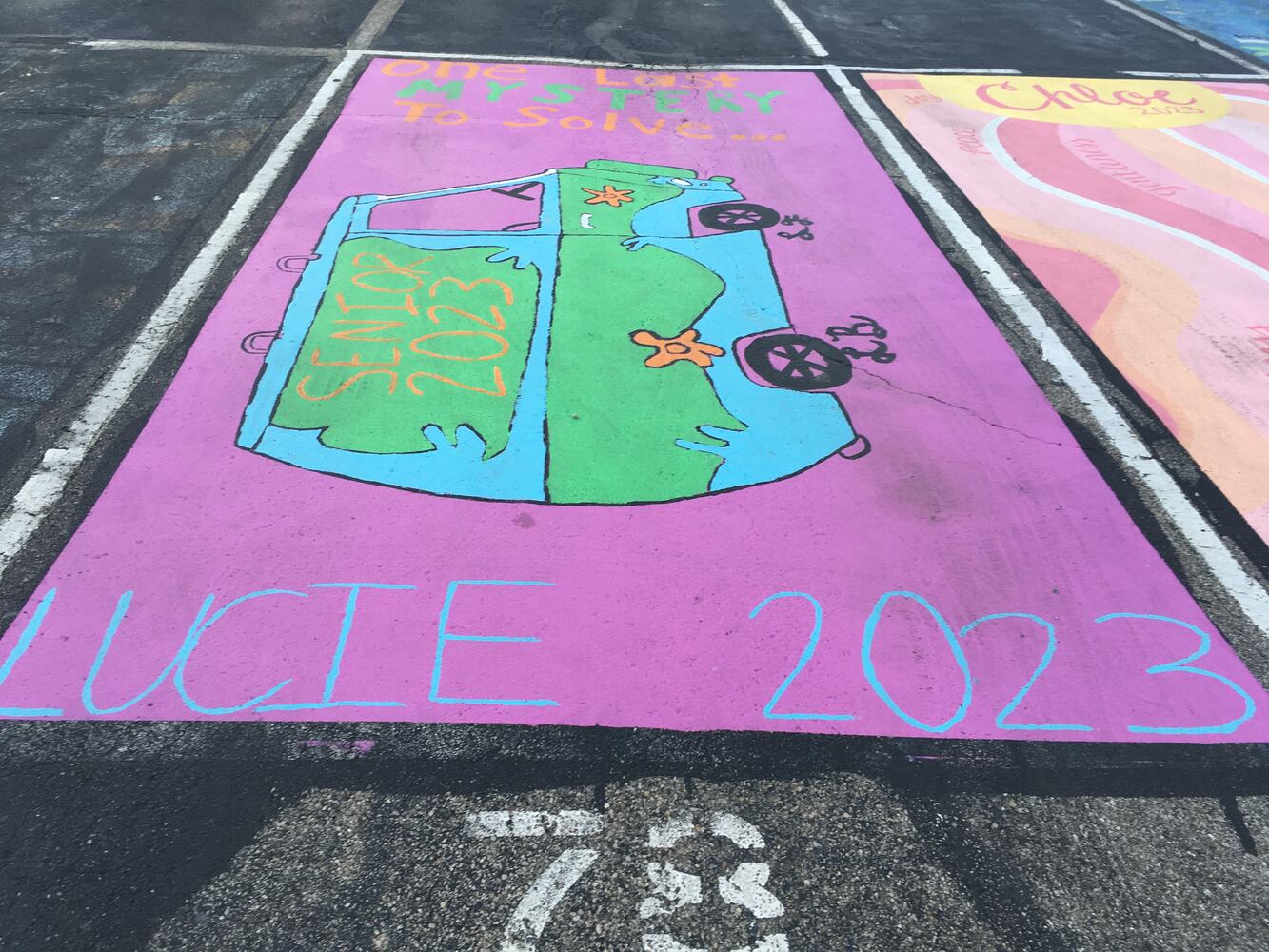 Ross senior parking lot spaces