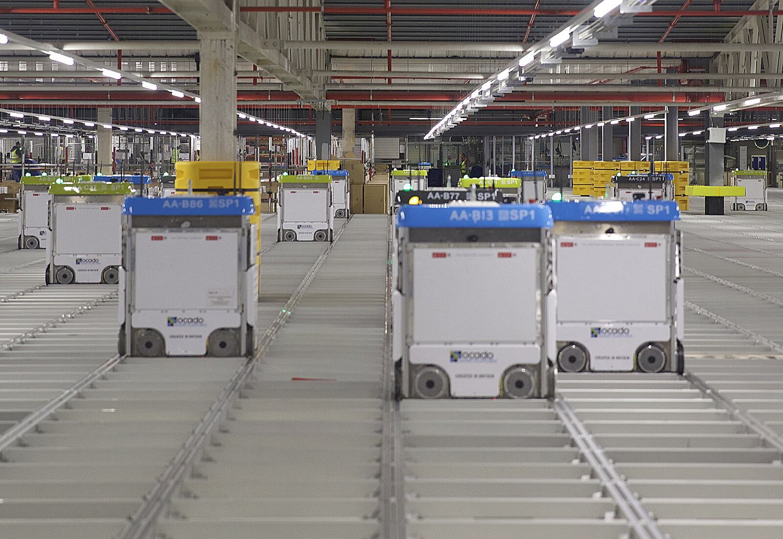The Ohio Tax Credit Authority voted Monday, Dec. 10, 2018, to approve an 8-year, 1.362 percent tax credit for Kroger’s $55 million robot-powered facility in Monroe. The project, a partnership with British online grocer Ocado, would be America’s first automated warehouse and Kroger’s first customer fulfillment center. CONTRIBUTED