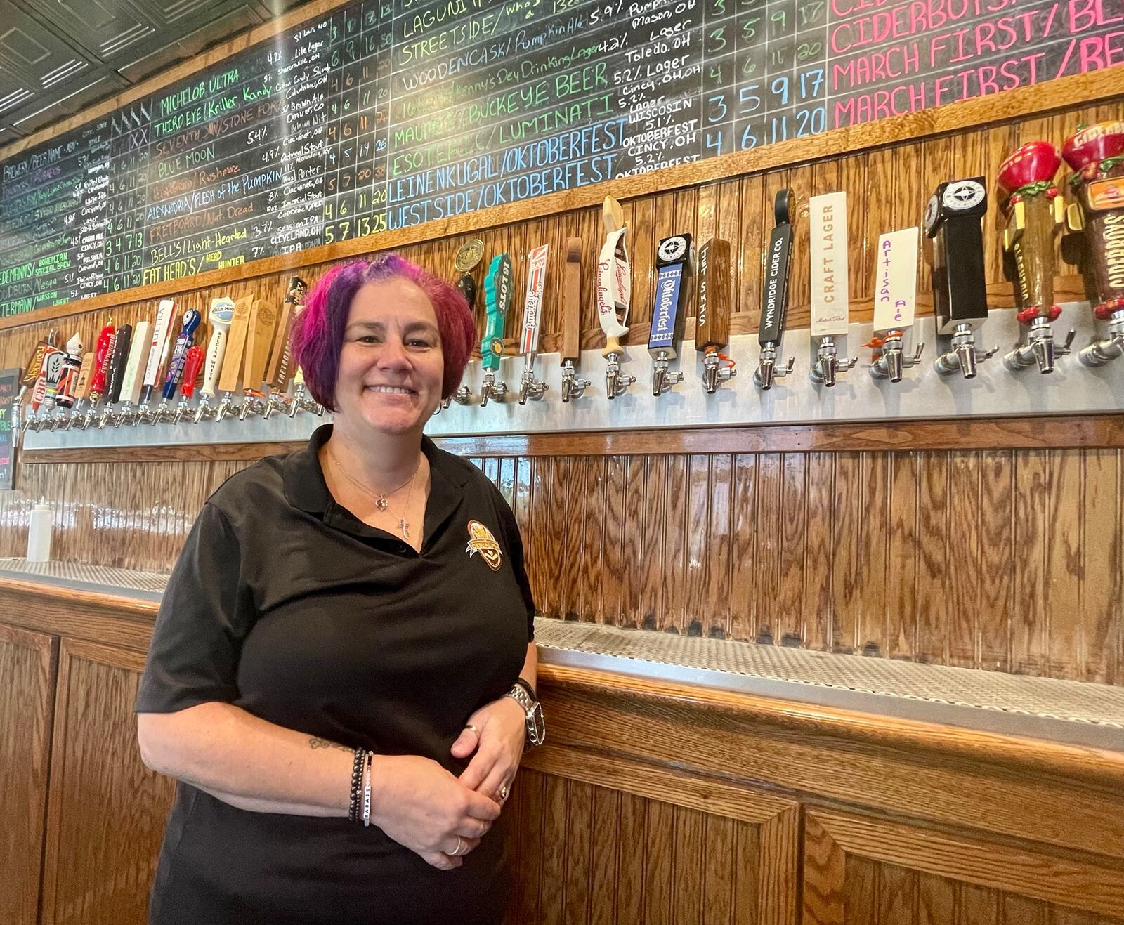 Casual Pint owner Ann Marie Cilley is working to launch Bada** Women’s Month to Focus on strengthening women’s wellness, physical care, mental wellness , spiritual health, financial literacy, and personal safety. MICHAEL D. PITMAN/STAFF 