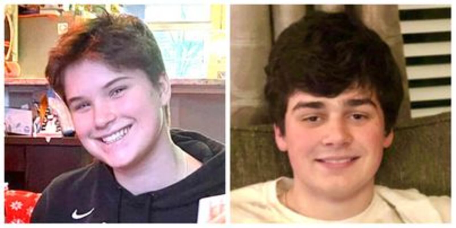 Missing and now found were 17-year-old Amir Ghohestani – a junior at Mason High School – and 16-year old Audrey Renaud – a sophomore at the high school.