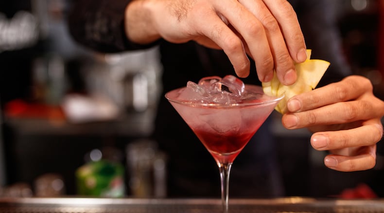 A martini pub crawl takes place in Hamilton on March 21. ISTOCK