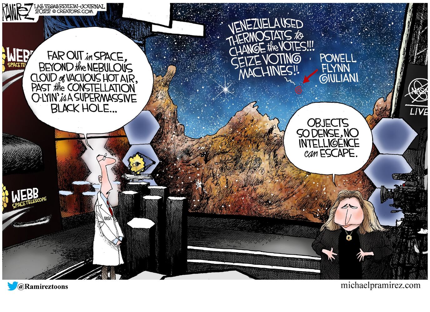 WEEK IN CARTOONS: Democrats and Biden, Webb telescope and more
