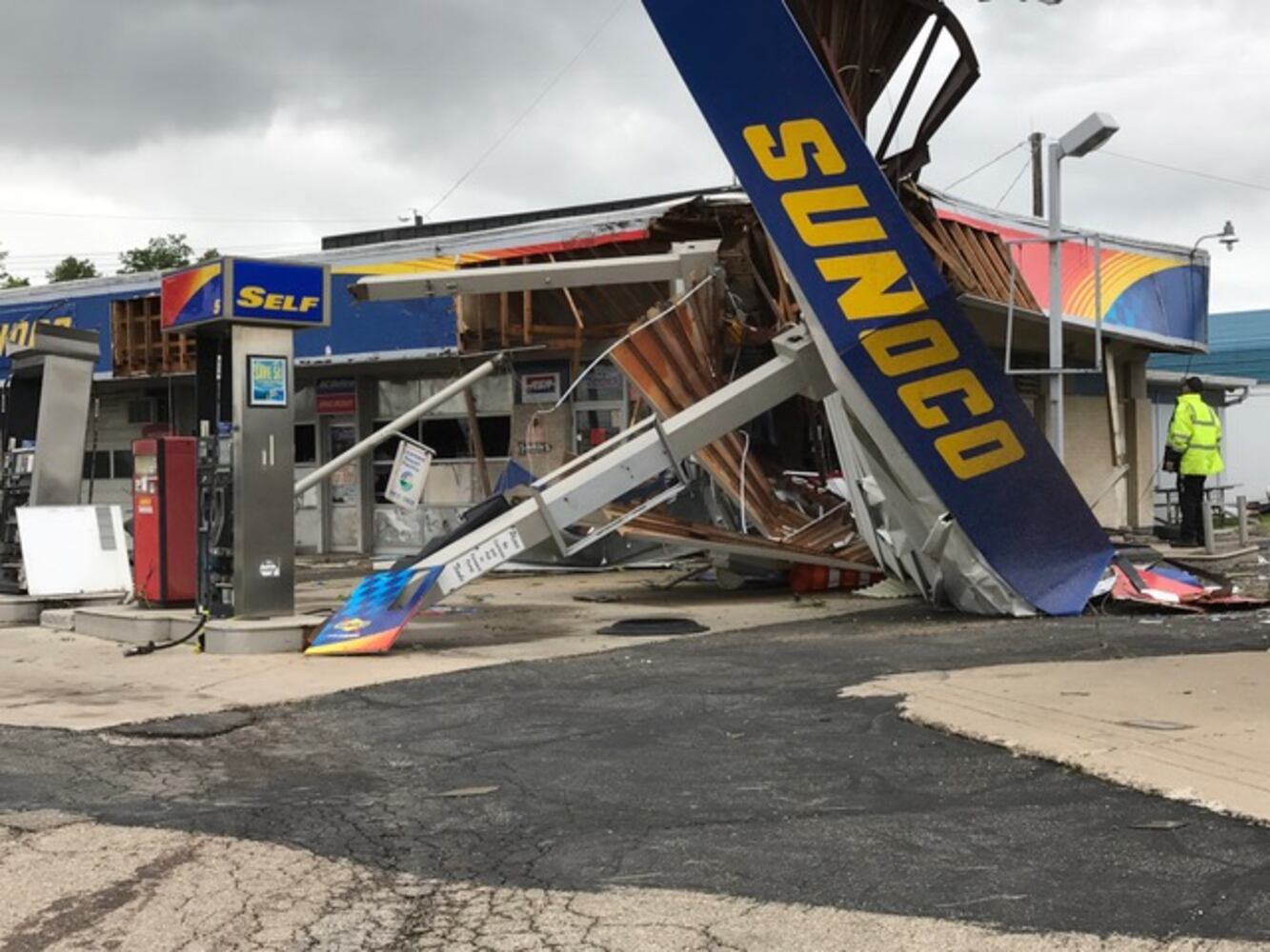PHOTOS: Aftermath of destructive storms, tornadoes this morning