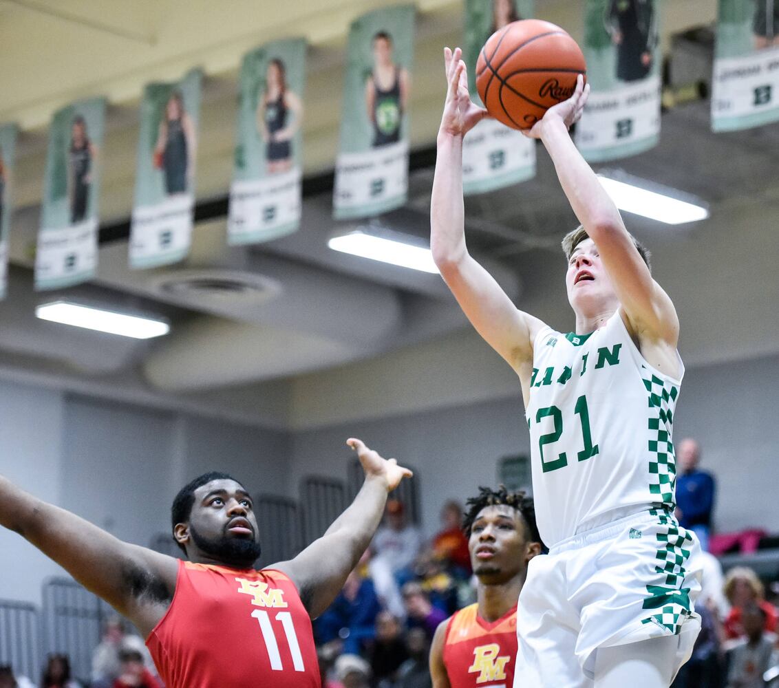 Badin vs Purcell Marian basketball
