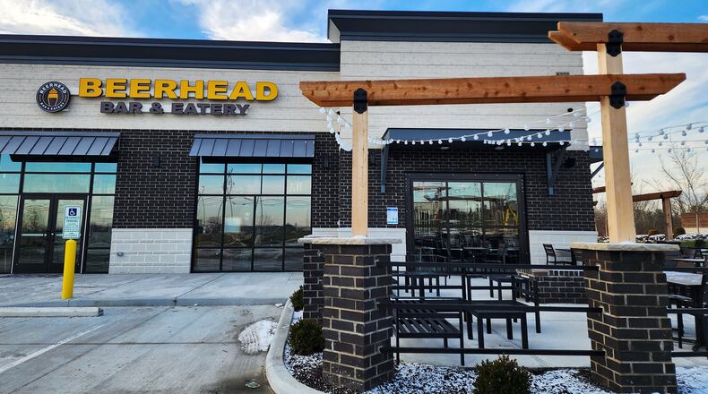 The new Beerhead Bar and Eatery is open on Kings Mills Road in Mason. NICK GRAHAM/STAFF