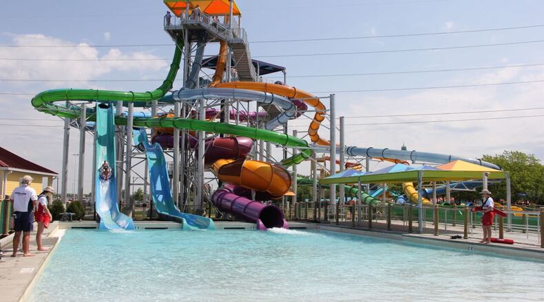 Kings Island Soak City Water Park participated in the World's Largest Swim Lesson on Thursday, June 23. CONTRIBUTED/KI