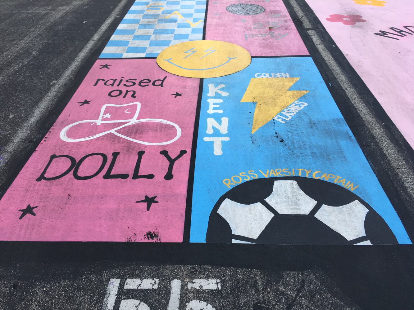 Ross senior parking lot spaces